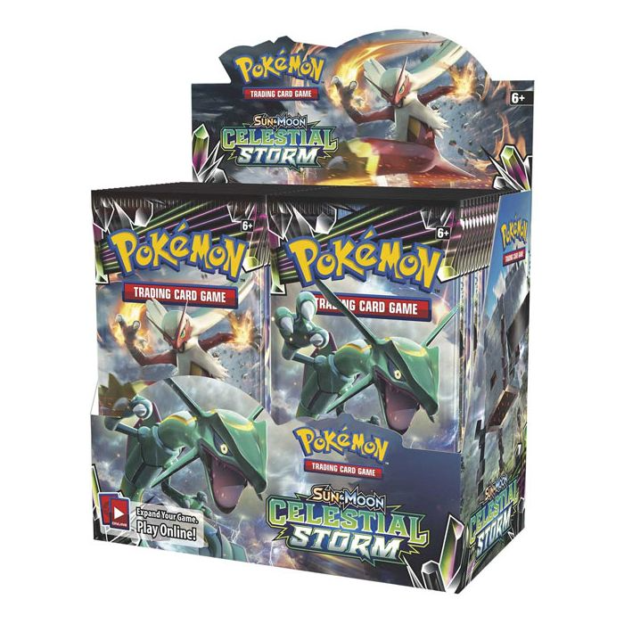 Pokemon Sun & Moon Celestial Storm Booster Box