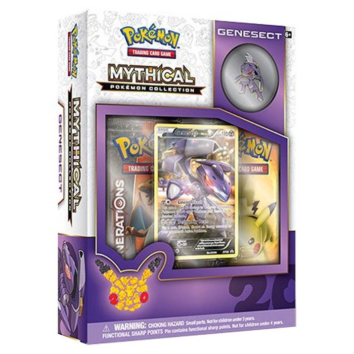 Pokemon Genesect Mythical Collection Box