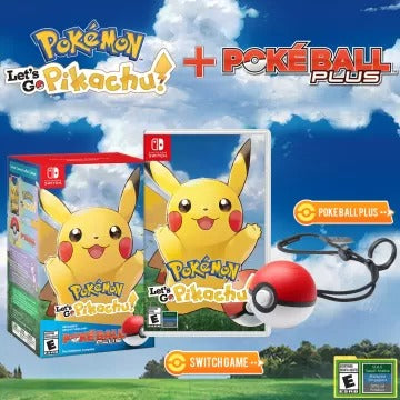 Pokemon: Let's Go, Pikachu! + Poke Ball Plus Pack Nintendo Switch