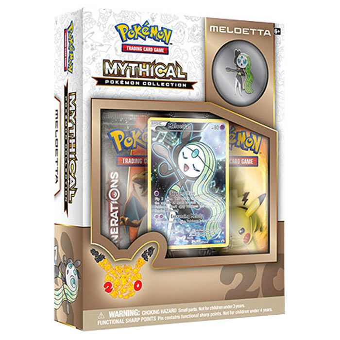 Pokemon Meloetta Mythical Collection Box