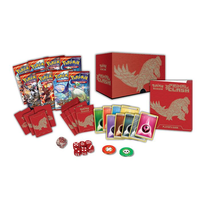 Pokemon XY Primal Clash Primal Groudon Elite Trainer Box
