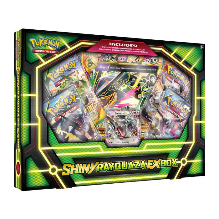 Pokemon Shiny Rayquaza EX Box