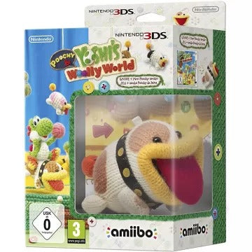 Poochy & Yoshi's Woolly World [amiibo Bundle] Nintendo 3DS
