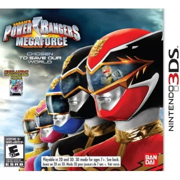 Power Rangers Megaforce Nintendo 3DS