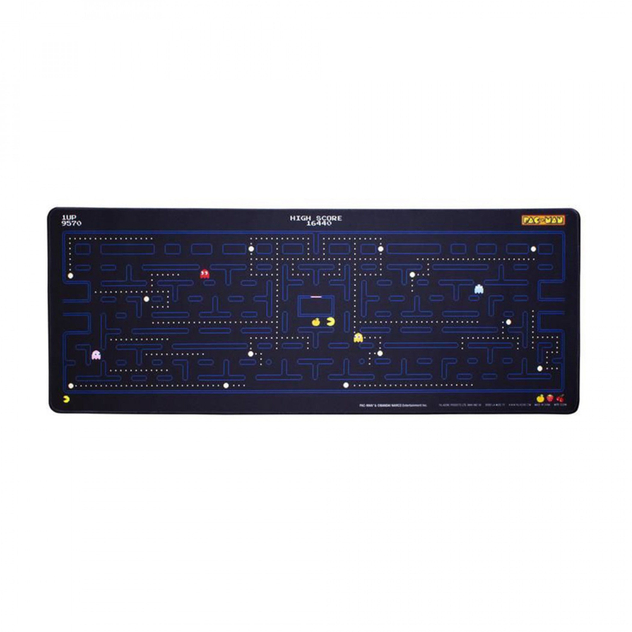 PAC-MAN Arcade Map Desk Mat