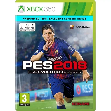 Pro Evolution Soccer 2018 Xbox 360