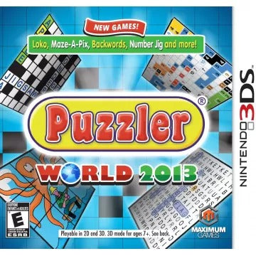 Puzzler World 2013 Nintendo 3DS