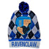 Harry Potter Hogwarts House Ravenclaw Crest Pom Cuff Beanie