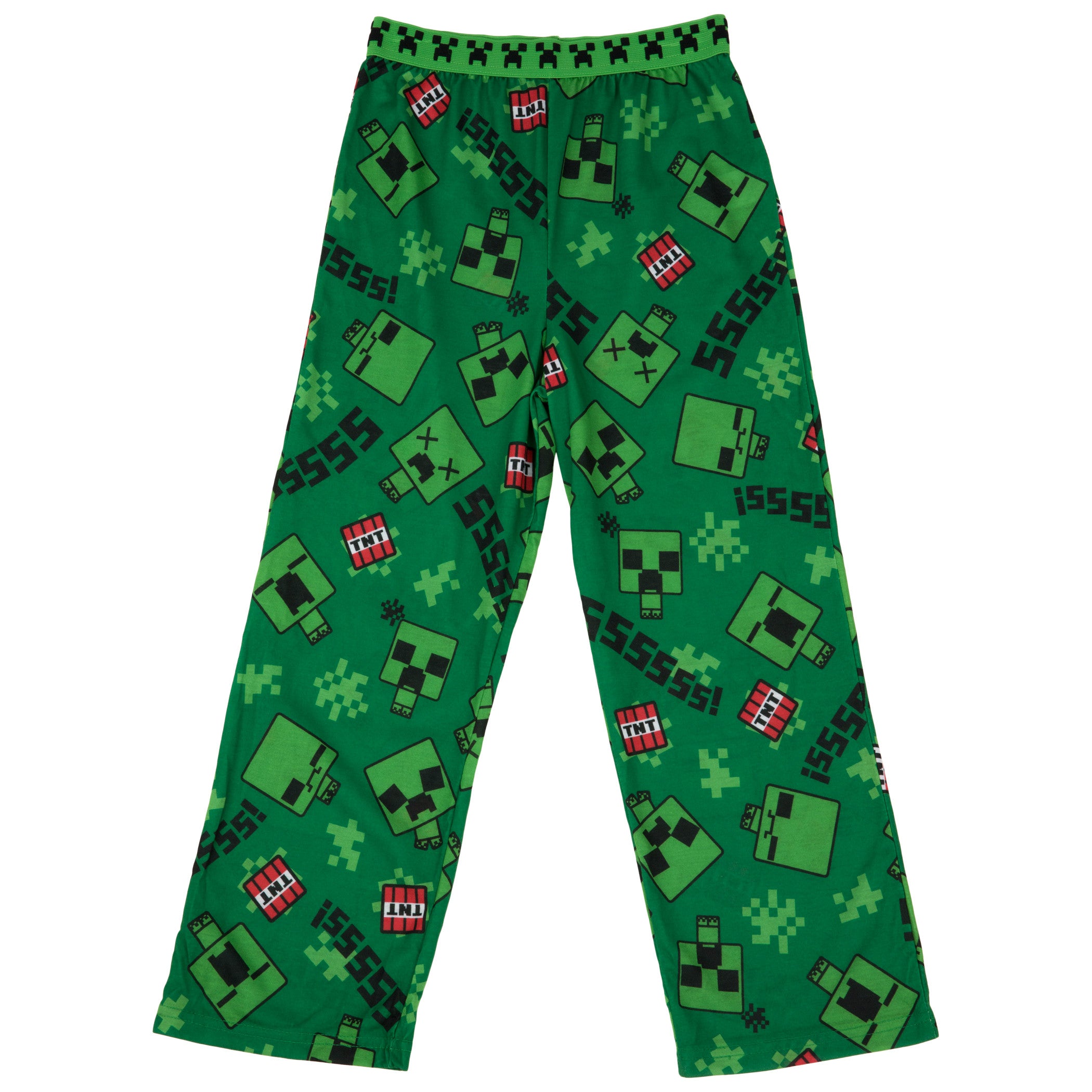 Minecraft Creeper Hiss Youth Sleep Pants