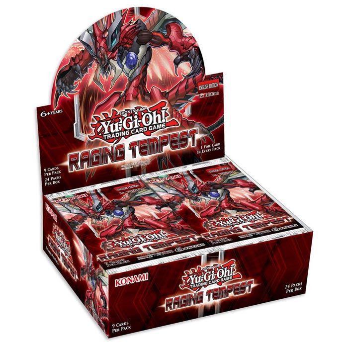 Yu-Gi-Oh! Raging Tempest Booster Box 24 Packs