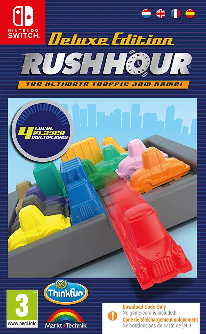 Ravensburger Rush Hour [Deluxe Edition] (Code in a box) NINTENDO SWITCH