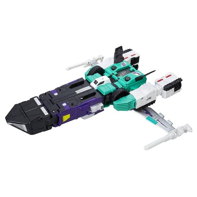 TRANSFORMERS GENERATIONS TITANS RETURN SIX SHOT AND DECEPTICON REVOLVER LEADER CLASS