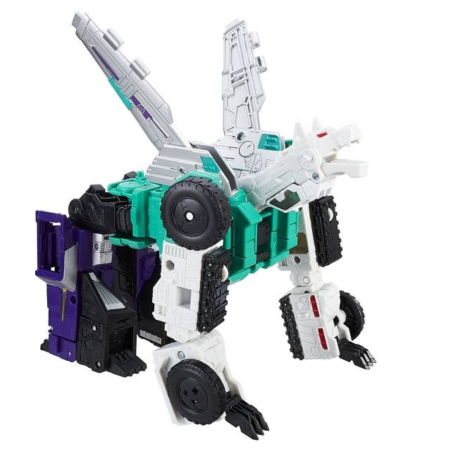 TRANSFORMERS GENERATIONS TITANS RETURN SIX SHOT AND DECEPTICON REVOLVER LEADER CLASS