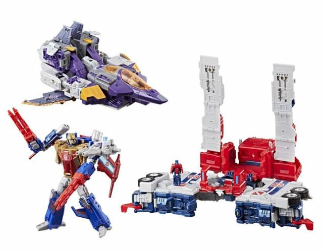 TRANSFORMERS GENERATIONS TITANS RETURN SIEGE ON CYBERTRON BOXED SET LIMITED EDITION LEADER CLASS