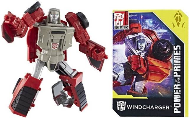TRANSFORMERS GENERATIONS POWER OF THE PRIMES WINDCHARGER LEGENDS CLASS