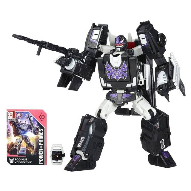 TRANSFORMERS GENERATIONS POWER OF THE PRIMES RODIMUS UNICRONUS LEADER CLASS