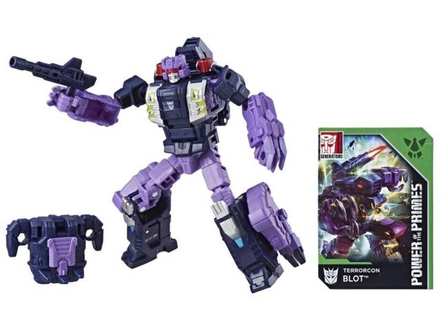 TRANSFORMERS GENERATIONS POWER OF THE PRIMES BLOT DELUXE CLASS
