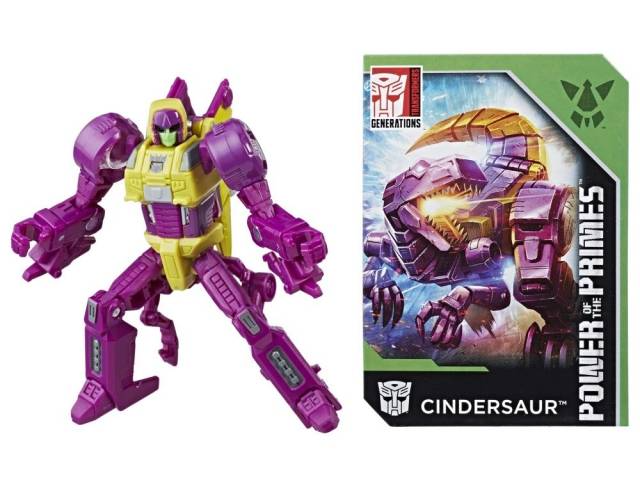TRANSFORMERS GENERATIONS POWER OF THE PRIMES CINDERSAUR LEGENDS CLASS