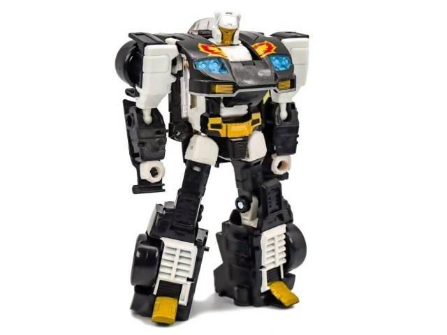 TRANSFORMERS GENERATIONS POWER OF THE PRIMES RICOCHET STEPPER DELUXE CLASS