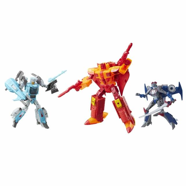 TRANSFORMERS GENERATIONS TITANS RETURN TITAN FORCE SET SDCC EXCLUSIVE VOYAGER CLASS