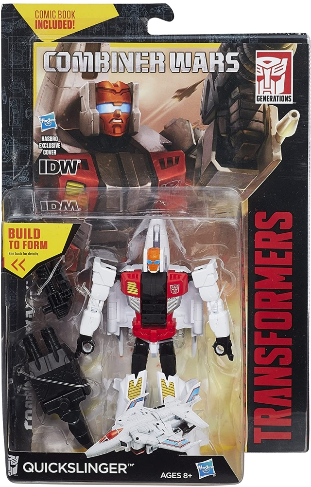TRANSFORMERS GENERATIONS COMBINER WARS DELUXE QUICKSLINGER SLINGSHOT ONLINE EXCLUSIVE