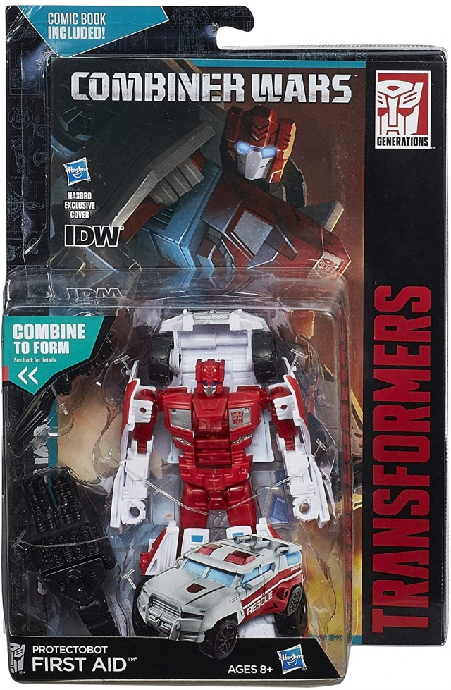 TRANSFORMERS GENERATIONS COMBINER WARS DELUXE PROTECTOBOT FIRST AID