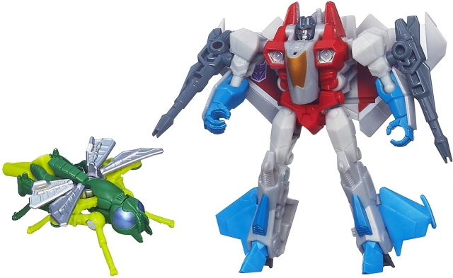 TRANSFORMERS GENERATIONS THRILLING 30 LEGENDS CLASS STARSCREAM AND WASPINATOR