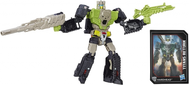 TRANSFORMERS GENERATIONS TITANS RETURN HARDHEAD AND FUROS DELUXE CLASS