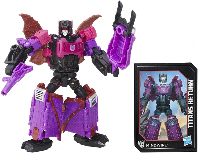 TRANSFORMERS GENERATIONS TITANS RETURN MINDWIPE AND VORATH DELUXE CLASS
