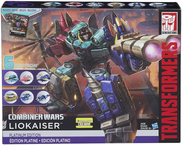 TRANSFORMERS GENERATIONS COMBINER WARS LIOKAISER BOXED SET