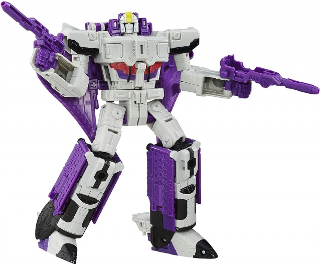 TRANSFORMERS GENERATIONS TITANS RETURN ASTROTRAIN AND DARKMOON VOYAGER CLASS