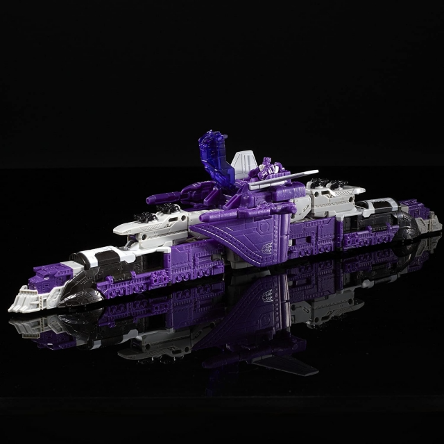 TRANSFORMERS GENERATIONS TITANS RETURN ASTROTRAIN AND DARKMOON VOYAGER CLASS