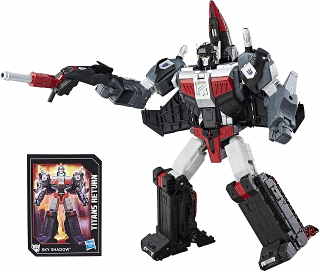 TRANSFORMERS GENERATIONS TITANS RETURN SKY SHADOW AND OMINUS LEADER CLASS