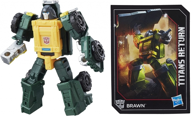 TRANSFORMERS GENERATIONS TITANS RETURN BRAWN LEGENDS CLASS