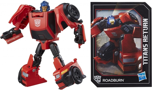 TRANSFORMERS GENERATIONS TITANS RETURN ROADBURN LEGENDS CLASS