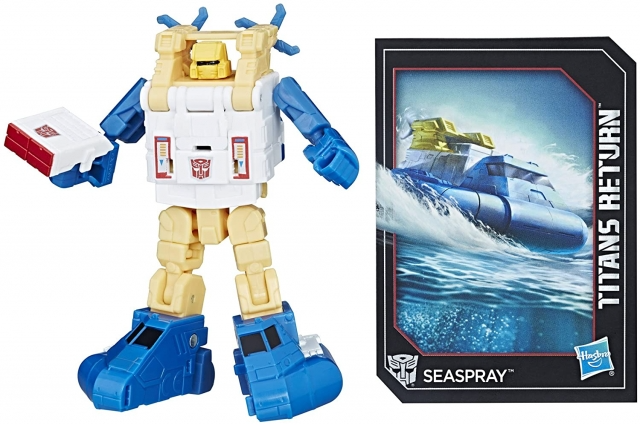 TRANSFORMERS GENERATIONS TITANS RETURN SEASPRAY LEGENDS CLASS