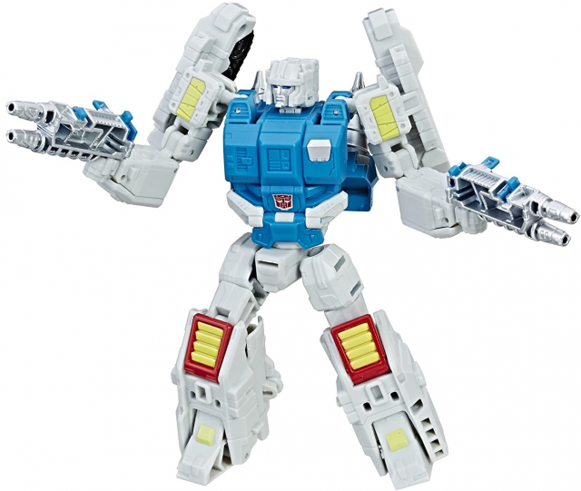 TRANSFORMERS GENERATIONS TITANS RETURN TWINTWIST WITH FLAMEOUT DELUXE CLASS
