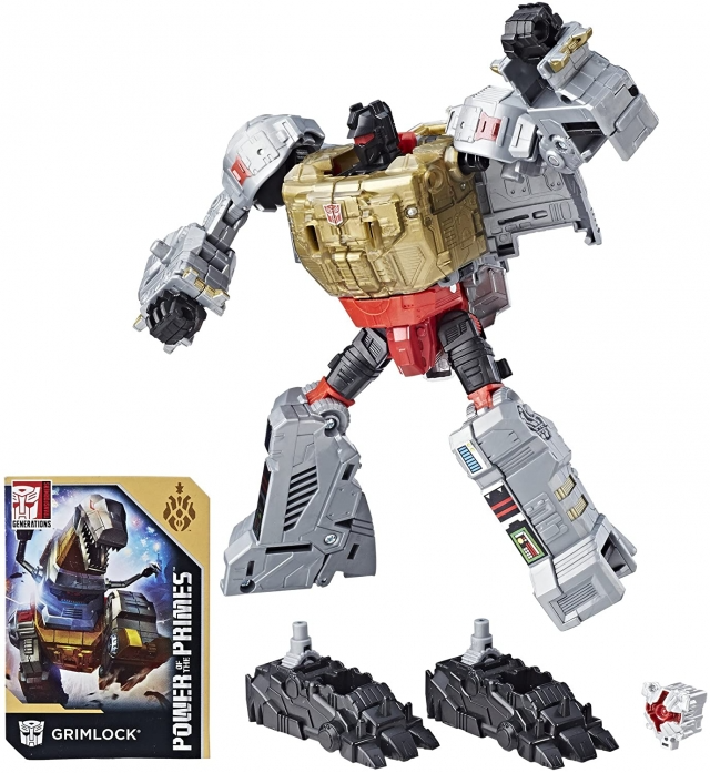 TRANSFORMERS GENERATIONS POWER OF THE PRIMES GRIMLOCK VOYAGER CLASS