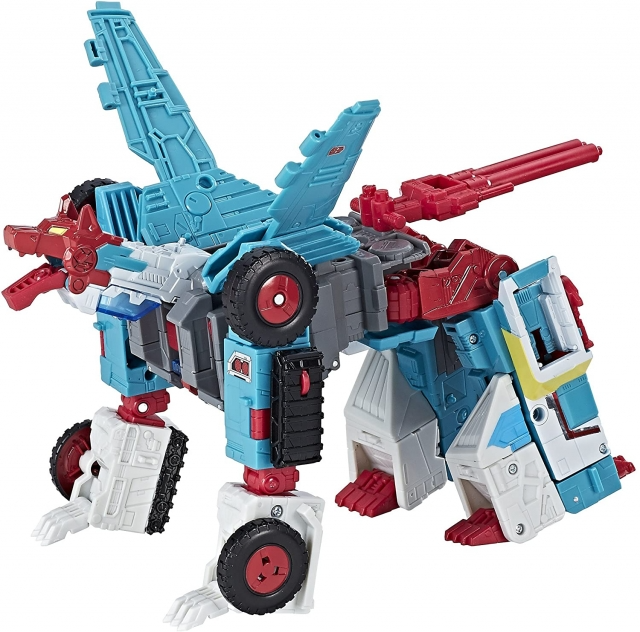 TRANSFORMERS TITANS RETURN CHAOS ON VELOCITRON 5 PACK ACTION FIGURE SET