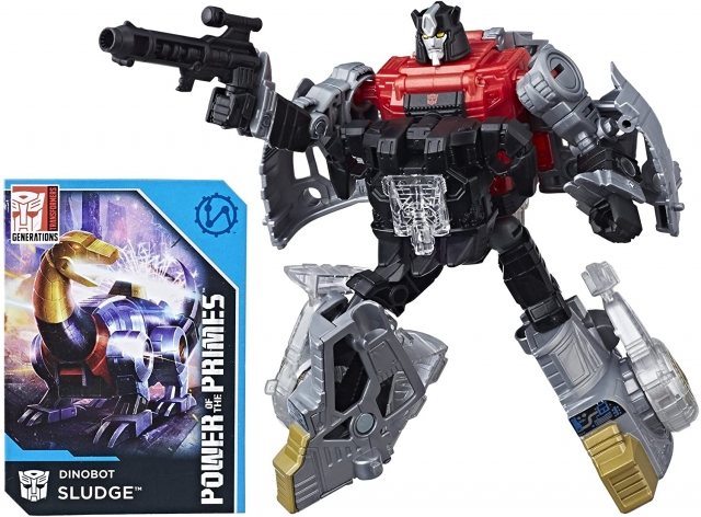TRANSFORMERS GENERATIONS POWER OF THE PRIMES SLUDGE DELUXE CLASS