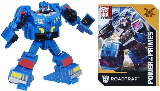 TRANSFORMERS GENERATIONS POWER OF THE PRIMES ROADTRAP LEGENDS CLASS