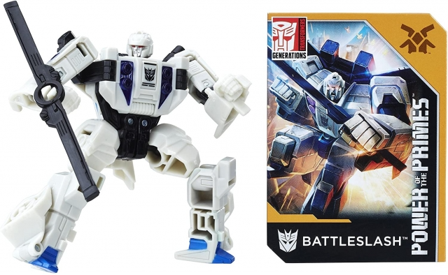 TRANSFORMERS GENERATIONS POWER OF THE PRIMES BATTLESLASH LEGENDS CLASS