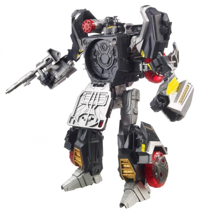 TRANSFORMERS GENERATIONS FALL OF CYBERTRON SOUNDBLASTER WITH BUZZSAW VOYAGER CLASS