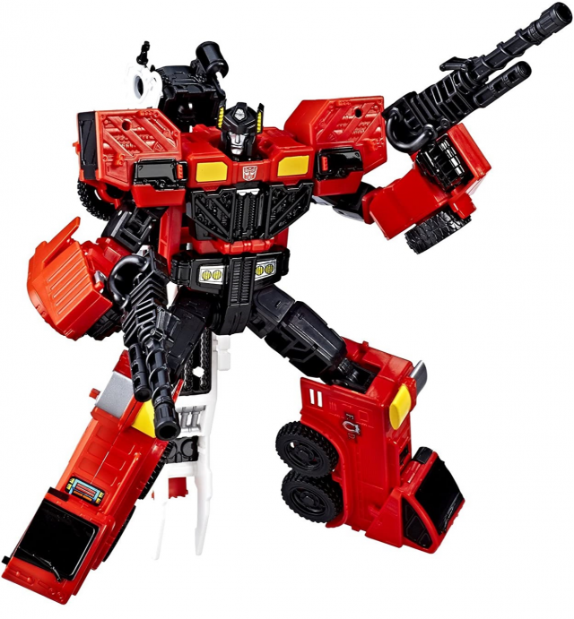 TRANSFORMERS GENERATIONS POWER OF THE PRIMES INFERNO VOYAGER CLASS