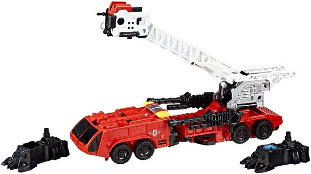 TRANSFORMERS GENERATIONS POWER OF THE PRIMES INFERNO VOYAGER CLASS