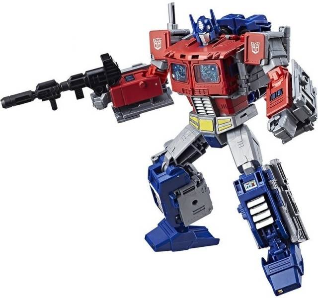 TRANSFORMERS GENERATIONS POWER OF THE PRIMES EVOLUTION OPTIMUS PRIME LEADER CLASS