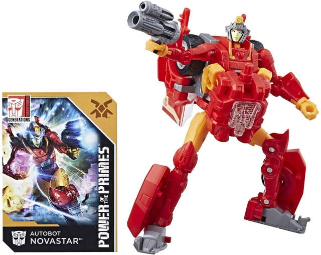 TRANSFORMERS GENERATIONS POWER OF THE PRIMES NOVASTAR DELUXE CLASS