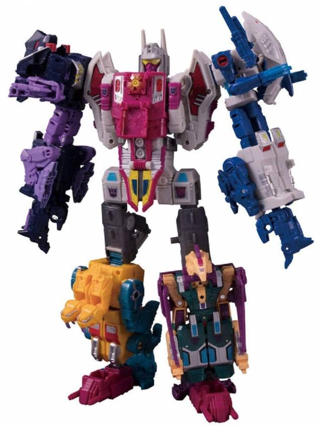 TRANSFORMERS GENERATIONS POWER OF THE PRIMES ABOMINUS COMBINER SET OF 5 VOYAGER CLASS