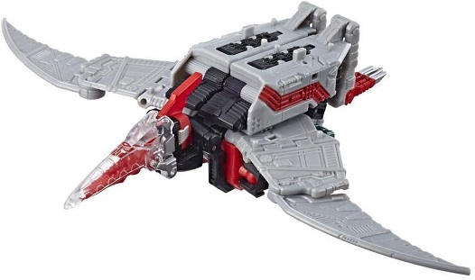 TRANSFORMERS GENERATIONS POWER OF THE PRIMES RED SWOOP DELUXE CLASS