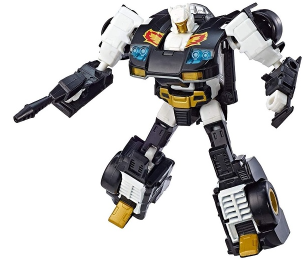 TRANSFORMERS GENERATIONS POWER OF THE PRIMES RICOCHET STEPPER DELUXE CLASS